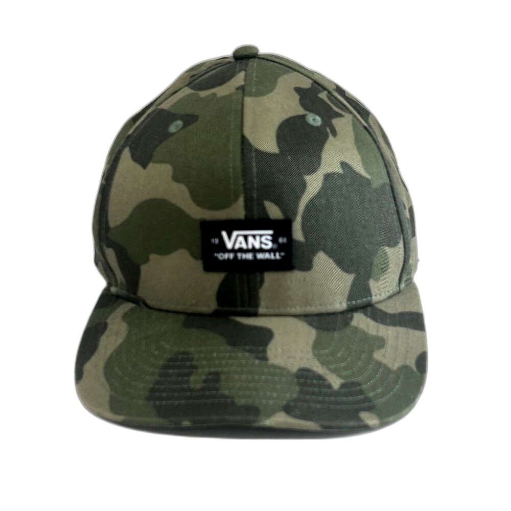 Vans "Off The Wall" Snapback Camouflage Baseball Cap One Size Fits All LNWOT